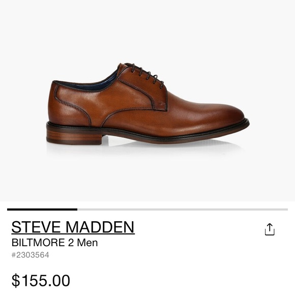 Steve Madden Biltmore 2 Oxford leather - Picture 4 of 5